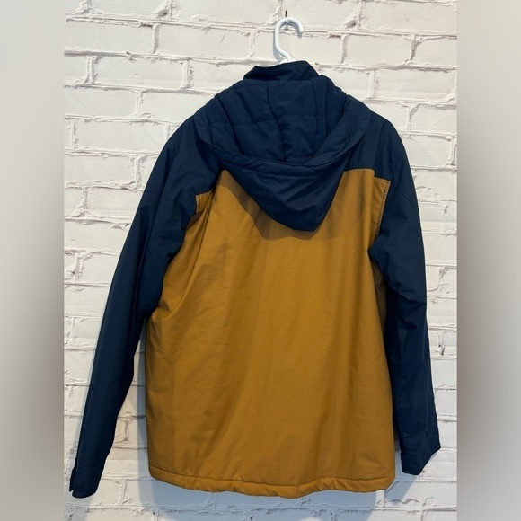 SwissTech Men's blue and yellow Midweight Jacket, up to Size Medium - Picture 2 of 6